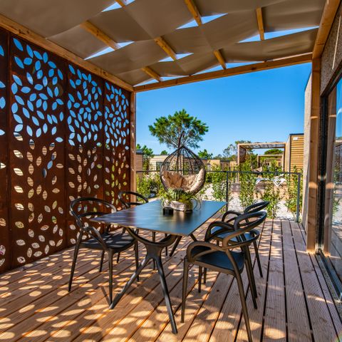 Stacaravan 5 personen - Camping Home Groen