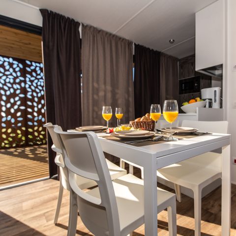 Stacaravan 5 personen - Camping Home Groen