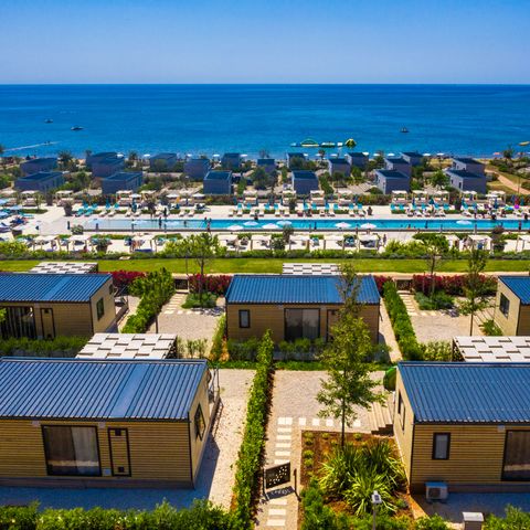 Stacaravan 5 personen - Camping Home Groen