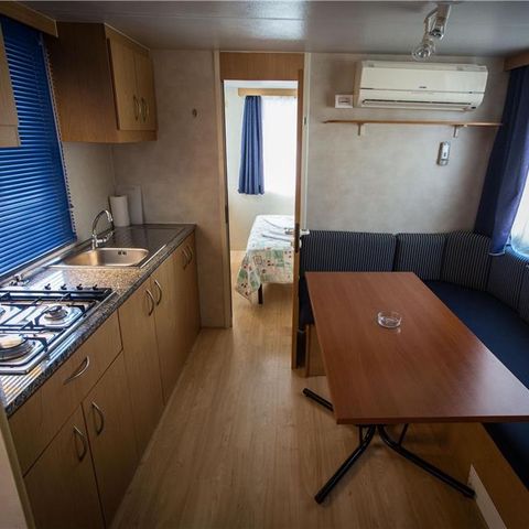 Stacaravan 5 personen - Zeezijde