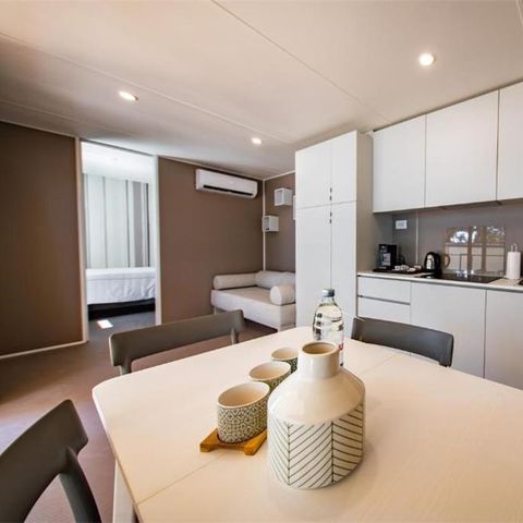 Stacaravan 6 personen - CAMPING VILLA