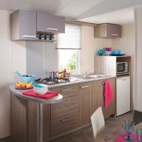 Stacaravan 4 personen - Théoule - Super Mercure - Comfort - 2 slaapkamers - 28 m²