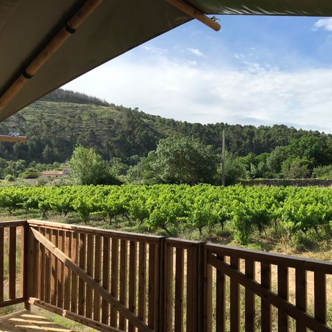 Safaritent 6 personen - incl. sanitair