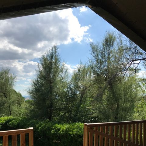 Safaritent 4 personen - incl. sanitair