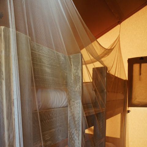 Safaritent 4 personen - incl. sanitair