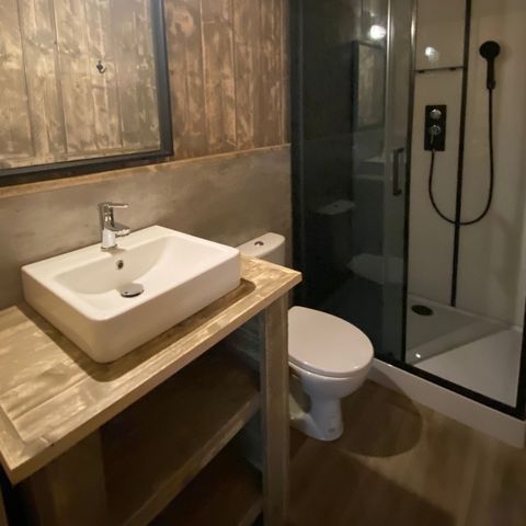 Safaritent 4 personen - incl. sanitair