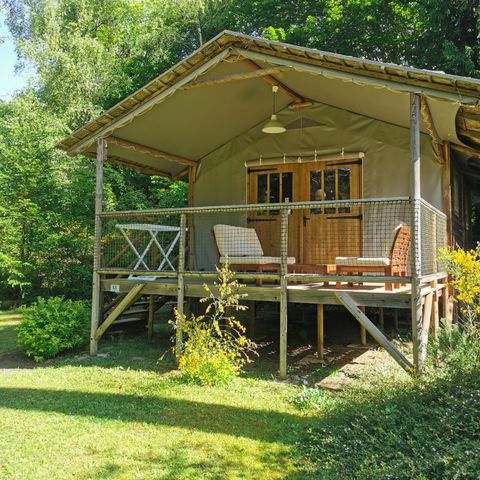 Chalet 5 personen - Houten Chalet Bungalow op palen