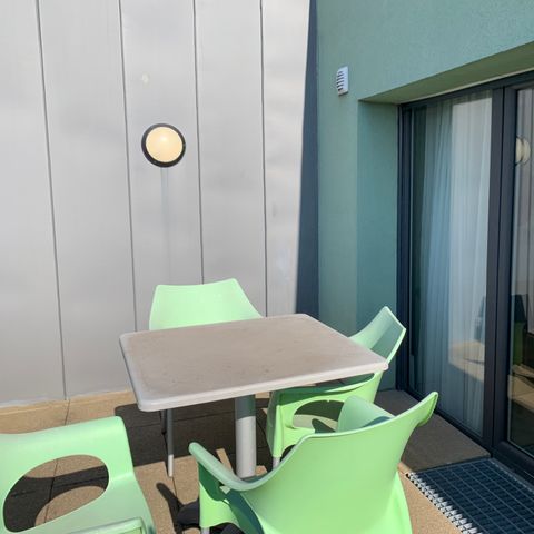 Studio 2 personen - Superior tweepersoonsbed met terras