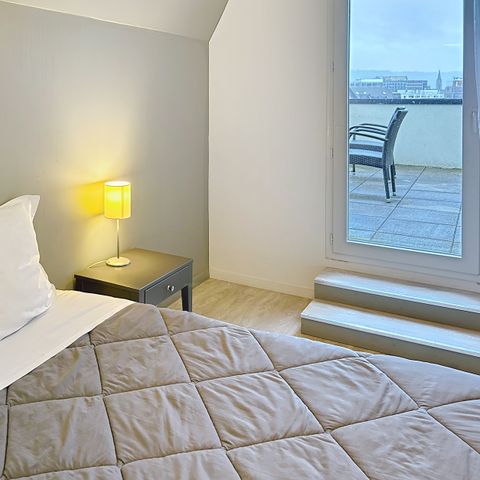 Appartement 4 personen - Superior 2 kamers met terras