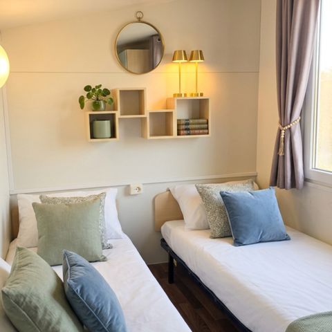 Stacaravan 5 personen - Stacaravan Malta Wonen 400 6/7 personen