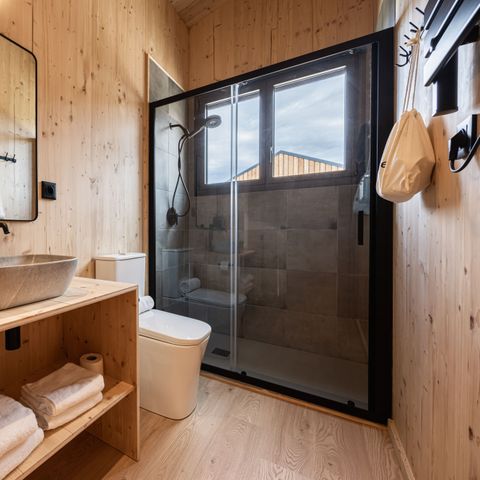 Stacaravan 4 personen - Piek hut