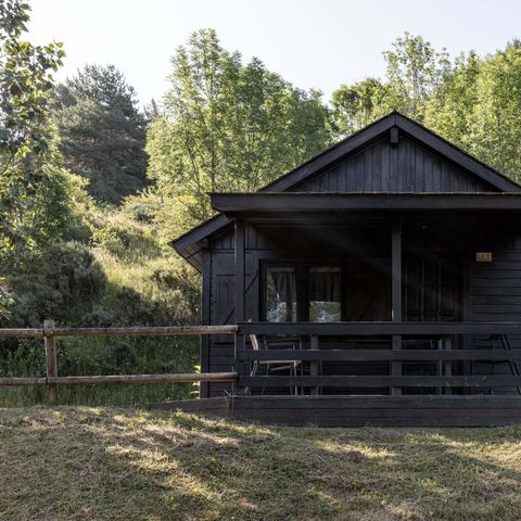 Chalet 4 personen - Kampvuur in de berghut