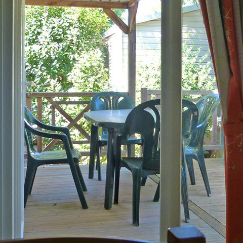 Stacaravan 4 personen - Stacaravan Loggia - 27m² - 2 kamers -
