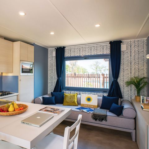 Stacaravan 5 personen - Suite Mediterranea - Huisdieren niet toegestaan