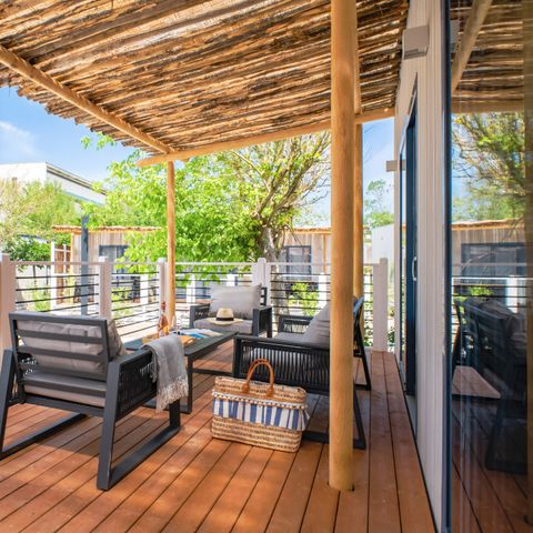 Stacaravan 5 personen - Suite Mediterranea - Huisdieren niet toegestaan
