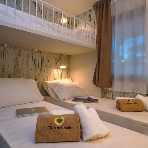 Stacaravan 4 personen - Junior Suite Mediterranea - Huisdieren toegestaan
