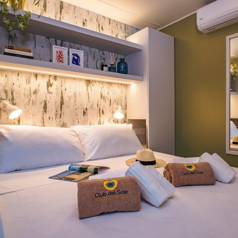 Stacaravan 4 personen - Junior Suite Mediterranea - Huisdieren toegestaan