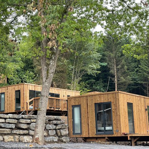 LODGE 5 personen - Ecolodge l 2 Slaapkamers | Huisdieren welkom