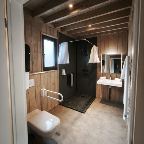 LODGE 4 personen - Zorgtoegankelijk Ecolodge l 4 personen