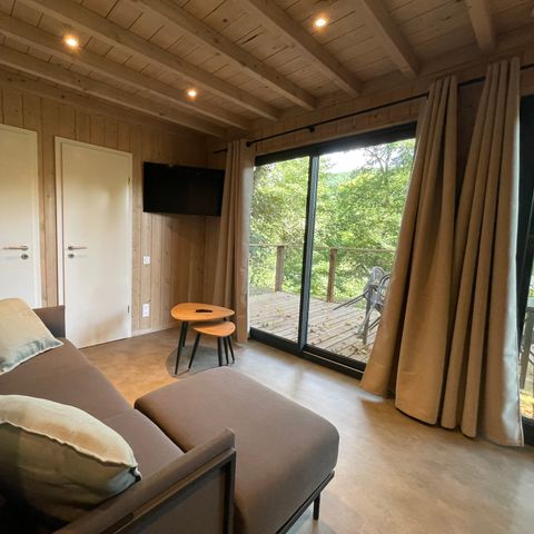 LODGE 6 personen - Ecolodge | 3 Slaapkamers | Huisdieren welkom