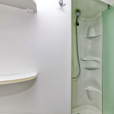 Stacaravan 4 personen - Stacaravan Confort Glycine - 2 sl.k. - TV