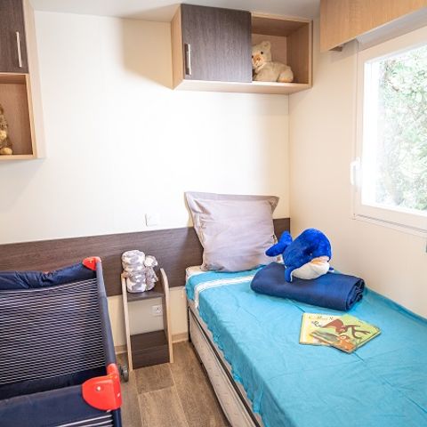 Stacaravan 4 personen - Cottage Grand Confort Glenans 31m² - 2 kamers / Begane grond terras