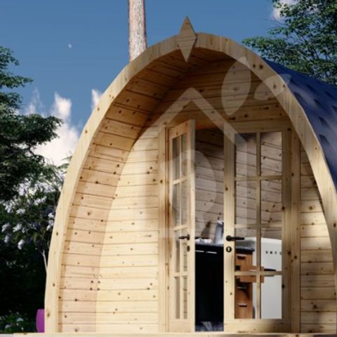 Chalet 4 personen - Kampeer pod