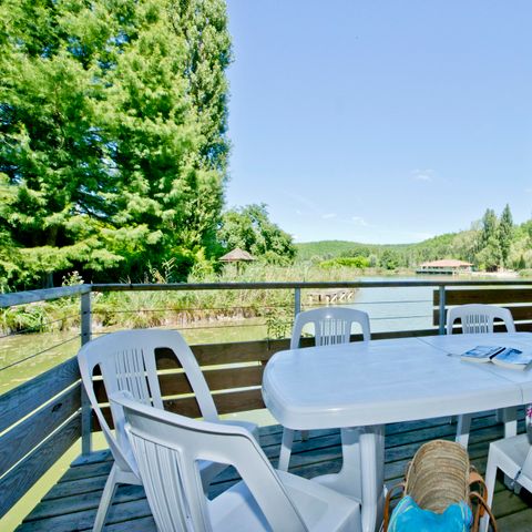 Stacaravan 8 personen - G/25_COTTAGE 8 PERSONEN DUPLEX UITZICHT OP MEER