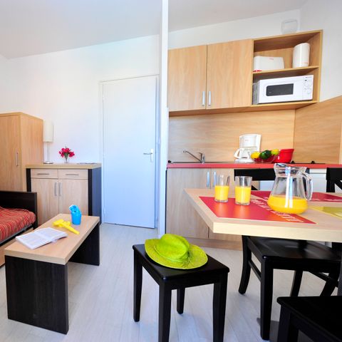 Appartement 5 personen - G/101_2 KAMERS 4/5 PERSONEN