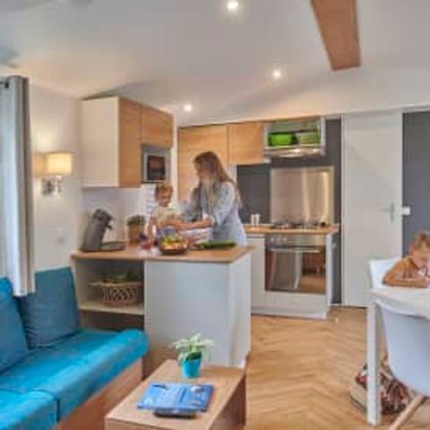 Chalet 4 personen - Excellence 2 slaapkamers met terras (4 slaapplaatsen)