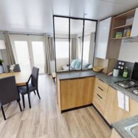 Chalet 6 personen - Chalet 3 slaapkamers groot met airconditioning (6 personen)