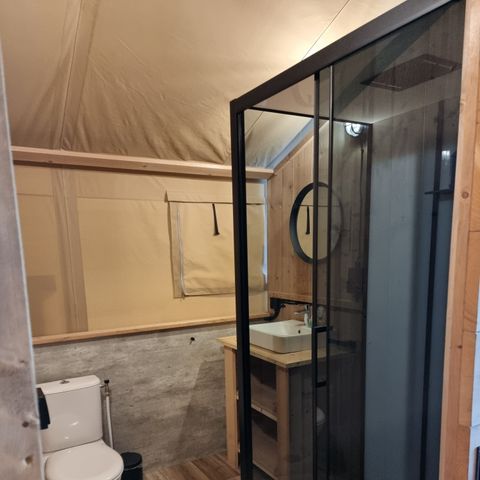 Safaritent 5 personen - Luxury Lodge incl. sanitair