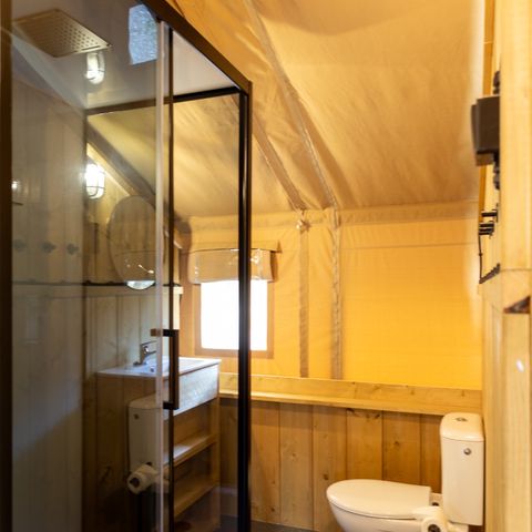 Safaritent 4 personen - incl. sanitair