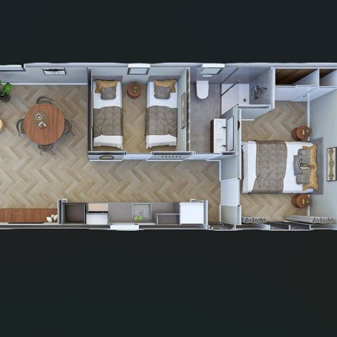 LODGE 4 personen - Havenlicht