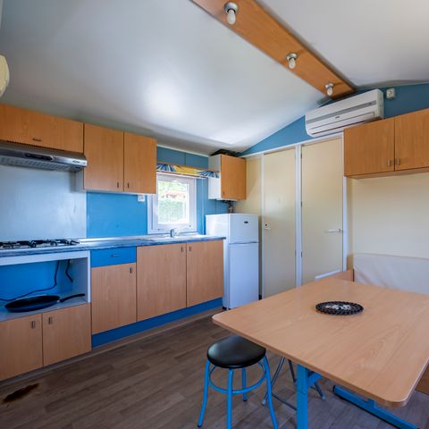 Stacaravan 3 personen - Comfort - 2 slaapkamers