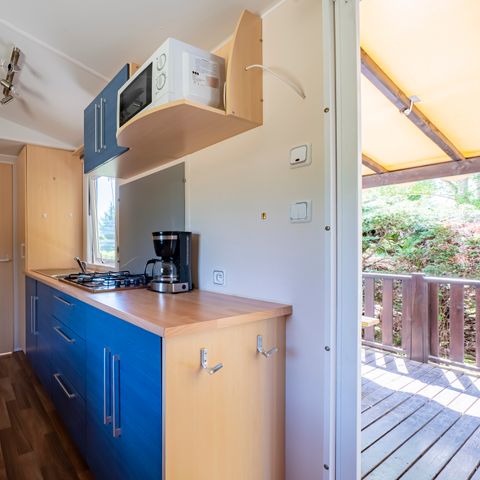 Stacaravan 4 personen - Comfort - 2 slaapkamers