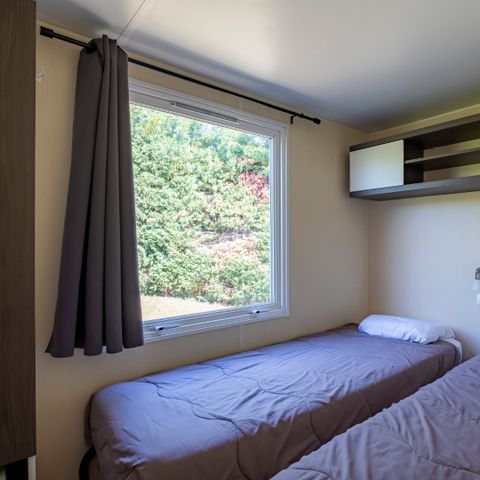 Stacaravan 6 personen - 3 slaapkamers