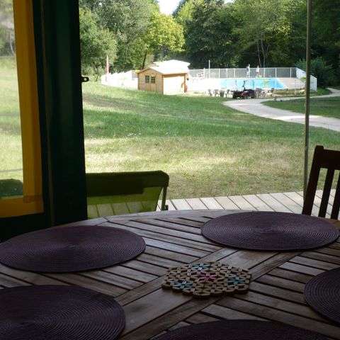 Tent 5 personen - Kanada Confort met douchecabine en toilet