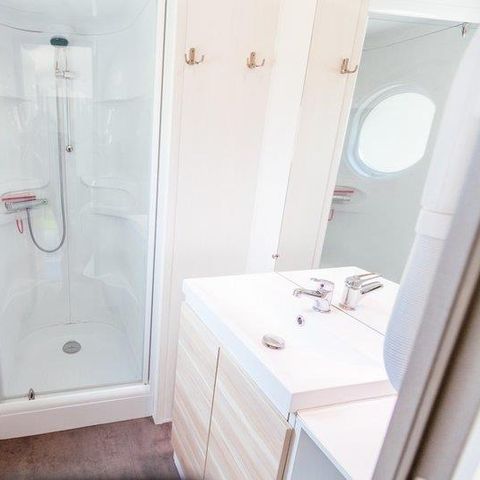 Stacaravan 6 personen - Premium Verveine - 2 slaapkamers + 11.25 m² terras