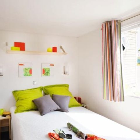 Stacaravan 6 personen - Premium Verveine - 2 slaapkamers + 11.25 m² terras