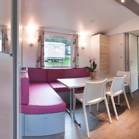 Stacaravan 6 personen - Premium Pivoine - 3 slaapkamers + 11.25 m² terras