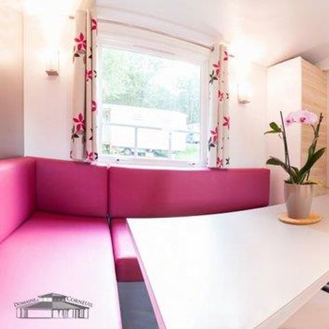 Stacaravan 6 personen - Premium Pivoine - 3 slaapkamers + 11.25 m² terras