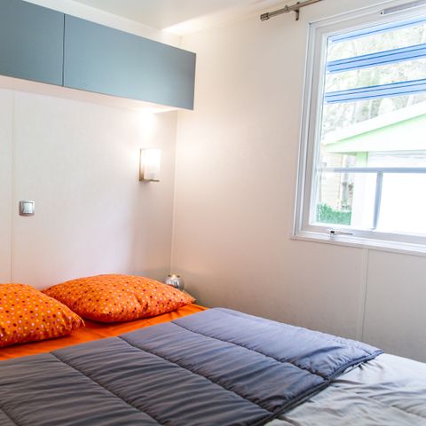 Stacaravan 4 personen - Stacaravan zomer - 2 slaapkamers