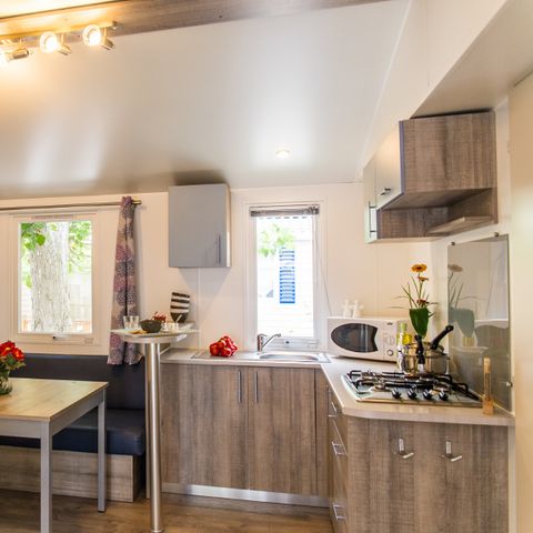 Stacaravan 6 personen - Stacaravan Cordélia - 3 slaapkamers