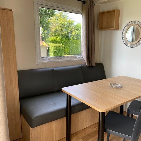 Stacaravan 2 personen - 1 slaapkamer - overdekt terras