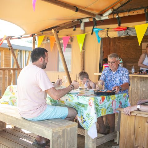 Safaritent 7 personen - De Luxe 
