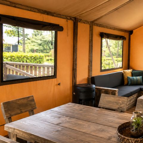 Safaritent 7 personen - De Luxe 