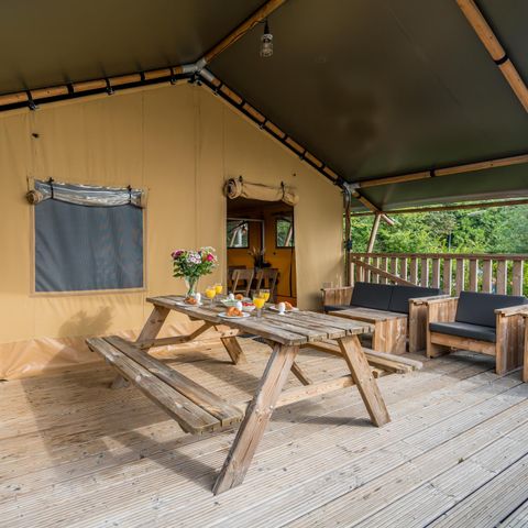 Safaritent 7 personen - Glampinglodge