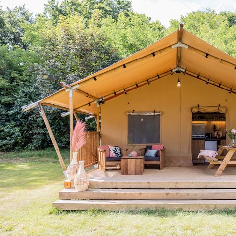 Safaritent 4 personen - Bos Tent - Kachel