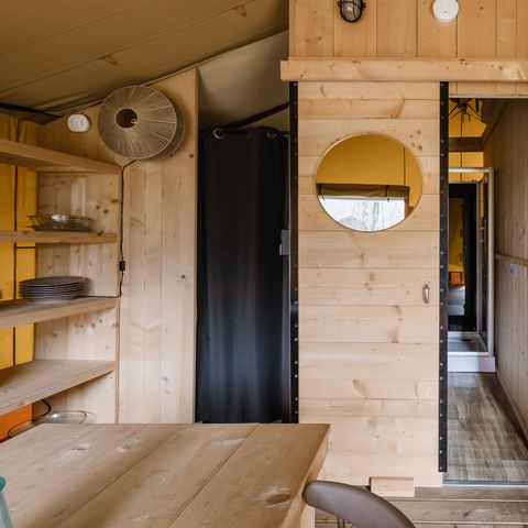 Safaritent 4 personen - Bos Tent - Kachel